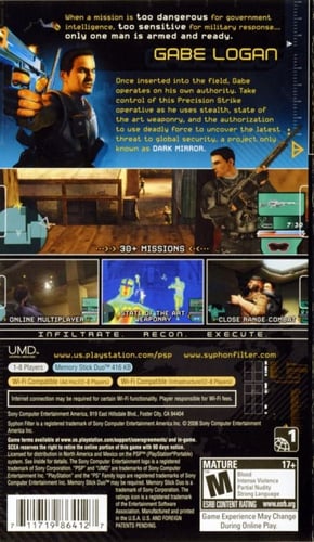 Syphon Filter Dark Mirror