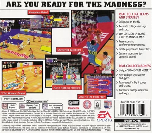 March Madness '98 (NTSC)