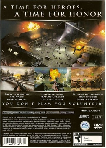 Medal of Honor European Assault (NTSC)