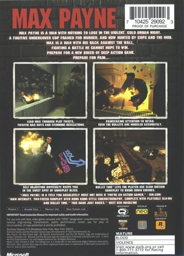 Max Payne (NTSC)