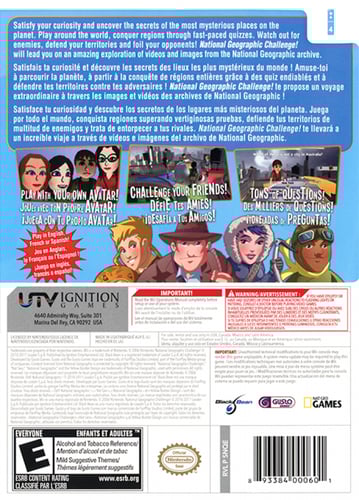 National Geographic Challenge! (NTSC-U)