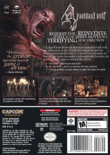Resident Evil 4 (NTSC)