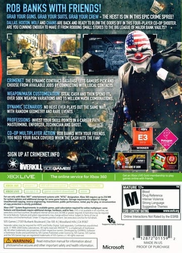 PayDay 2 (NTSC)
