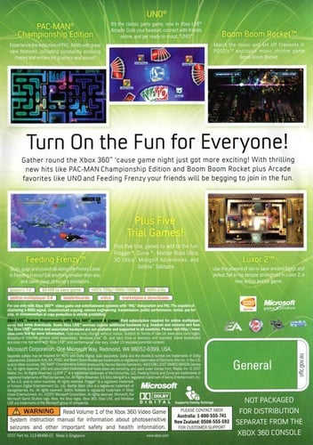 Xbox Live Arcade (PAL)