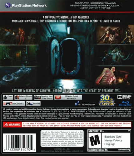 Resident Evil Revelations