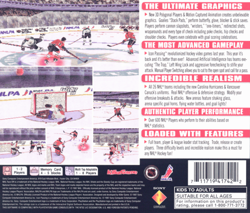 NHL Faceoff 98 (NTSC)