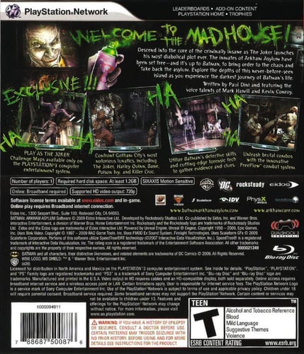 Batman Arkham Asylum