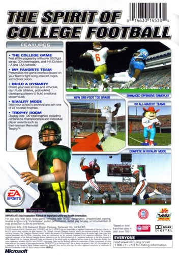 NCAA Football 2003 (NTSC)
