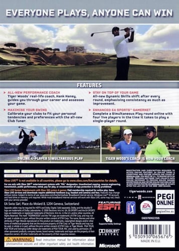 Tiger Woods PGA Tour 09 (PAL)