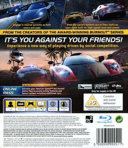 Need For Speed Hot Pursuit