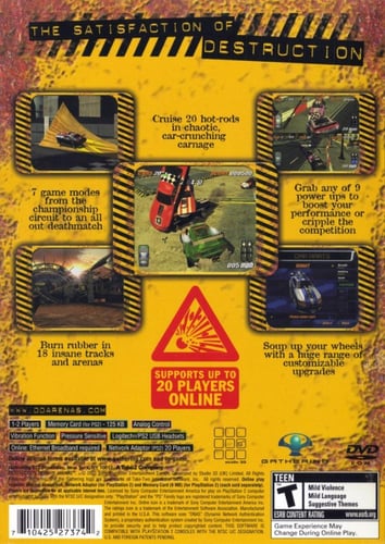 Destruction Derby Arenas (NTSC)