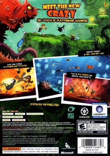 Rayman Origins (NTSC)