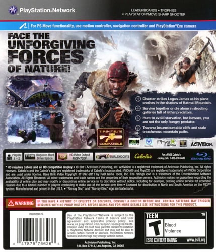 Cabela's Survival Shadow of Katmai