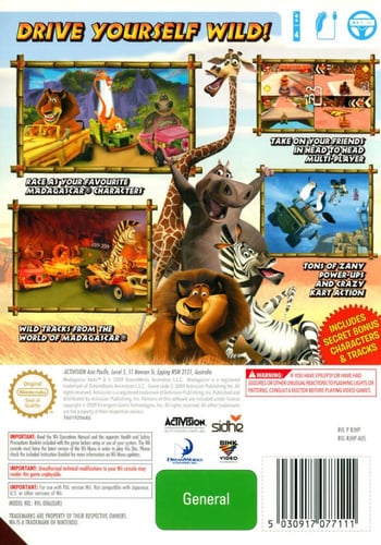 Madagascar Kartz (NTSC)