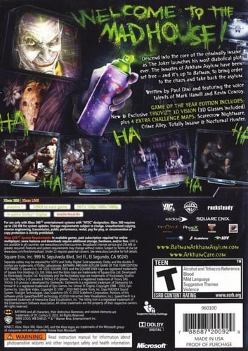 Batman Arkham Asylum (PAL)