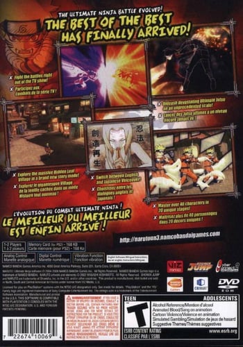 Naruto Ultimate Ninja 3 (NTSC)