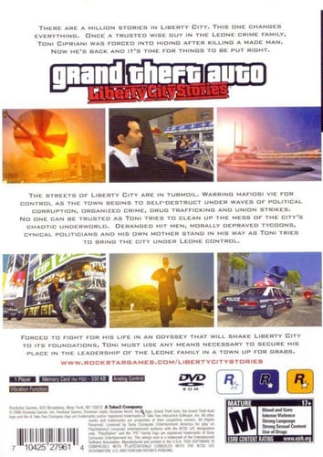 Grand Theft Auto Liberty City Stories (PAL)