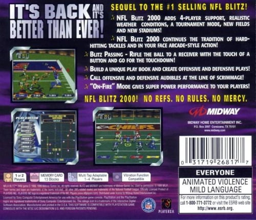 NFL Blitz 2000 (NTSC)
