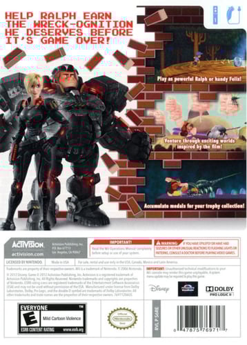 Wreck-it Ralph (NTSC)