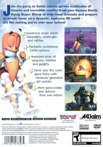 Worms 3D (PAL)