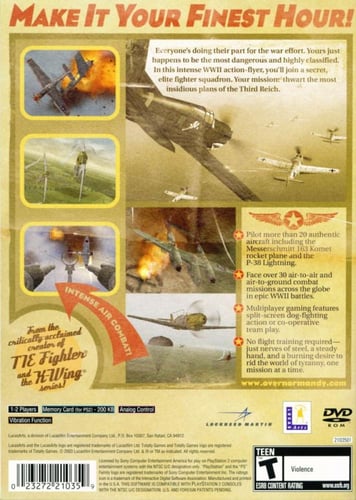Secret Weapons Over Normandy (NTSC)