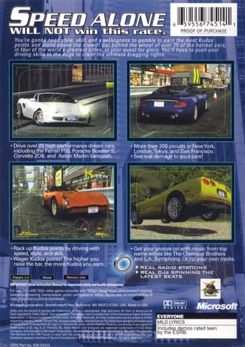 Project Gotham Racing (NTSC)