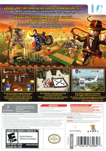 Lego Indiana Jones 2 the Adventure Continues (NTSC...
