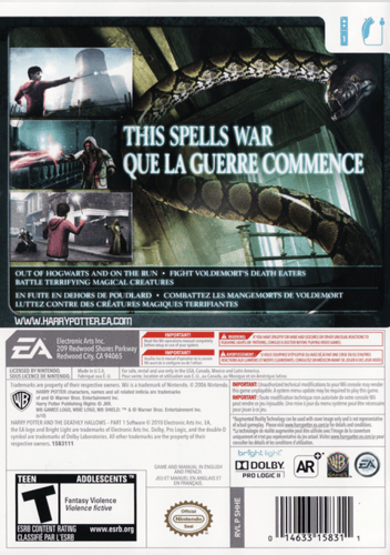 Harry Potter and the Deathly Hallows Part 1 (NTSC)