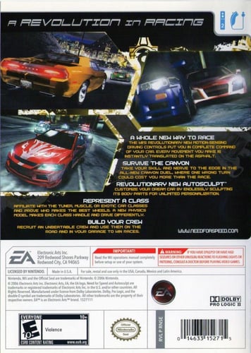 Need for Speed Carbon (NTSC)