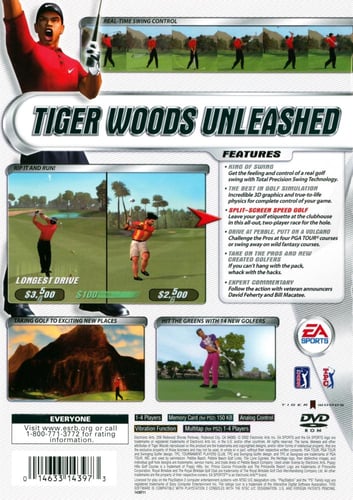 Tiger Woods PGA Tour 2002 (NTSC)