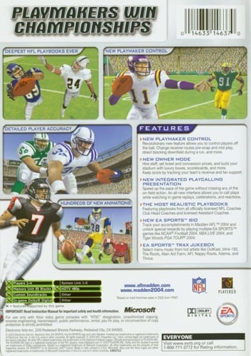 Madden 2004 (NTSC)