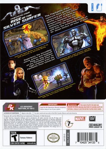 Fantastic Four Rise of the Silver Surfer (NTSC)