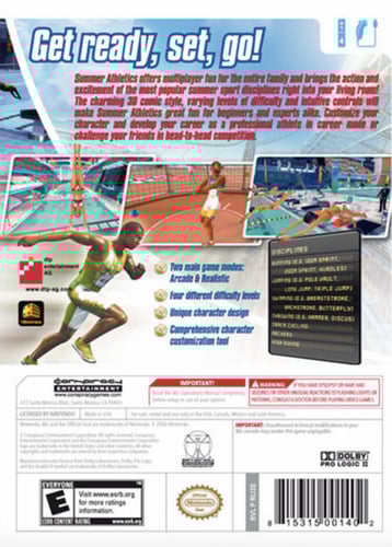 Summer Athletics the Ultimate Challenge (NTSC)
