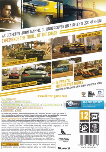 Driver San Francisco (PAL)