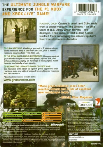 Tom Clancy's Ghost Recon Island Thunder (NTSC)