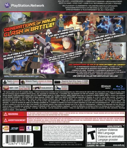 Naruto Shippuden Ultimate Ninja Storm Generations