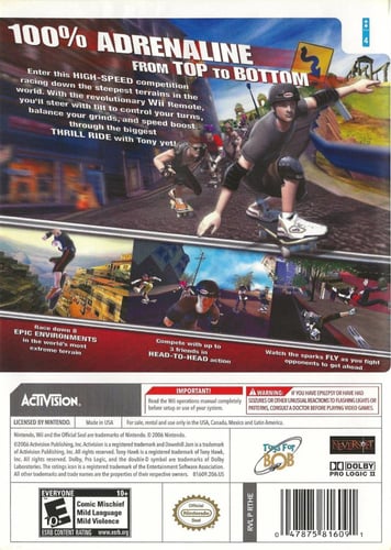 Tony Hawk's Downhill Jam (NTSC)