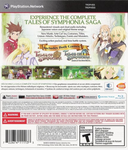 Tales of Symphonia Chronicles