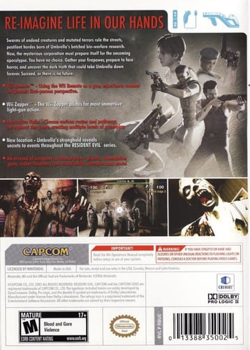 Resident Evil The Umbrella Chronicles (NTSC)