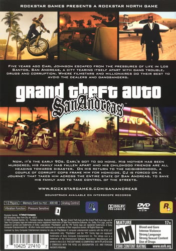 Grand Theft Auto San Andreas (NTSC)