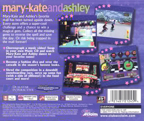 Mary-Kate & Ashley Magical Mystery Mall (NTSC)