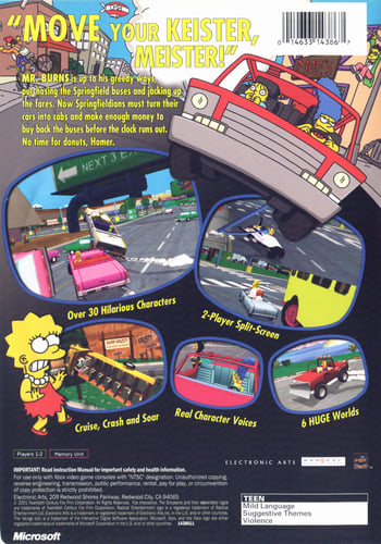 The Simpson's Roadrage (NTSC)