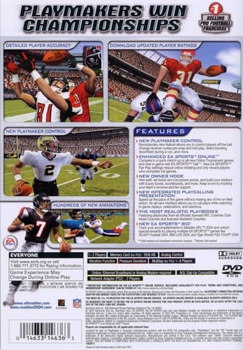 Madden 2004 (NTSC)