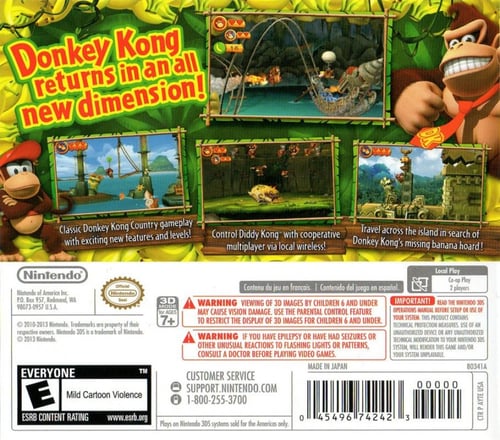 Donkey Kong Country Returns 3D (NTSC)