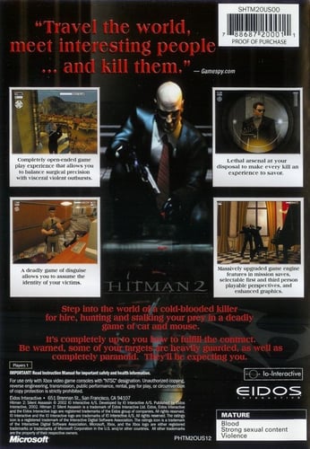 Hitman 2 Silent Assassin (NTSC)