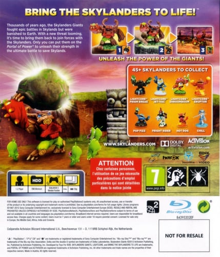 Skylanders Giants