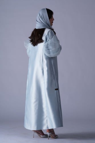 عبايا انيقه بيبي بلو تفتا , ستايل فيونكا ع الاكمام...