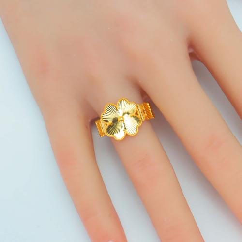 خاتم ذهب الوردة عيار 21