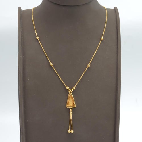 سبحة ذهب عيار 21 وزن 3.65 جرام