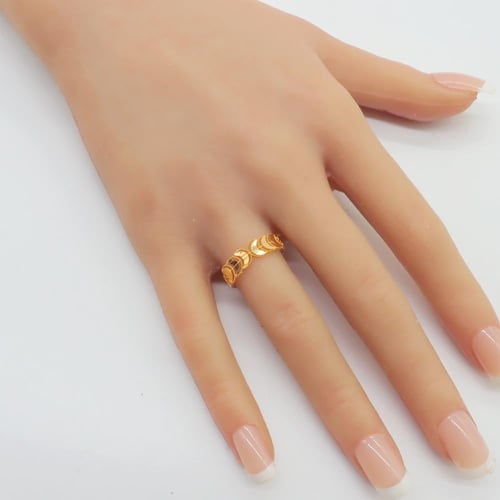 خاتم ذهب عيار 21